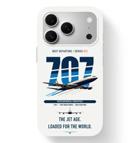 Thumbnail for Boeing 707-320C design on white magsafe iphone case