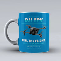 Thumbnail for FPV Mug design on turquoise dji