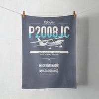 Thumbnail for Tecnam P2008JC NG design on navy blue towel