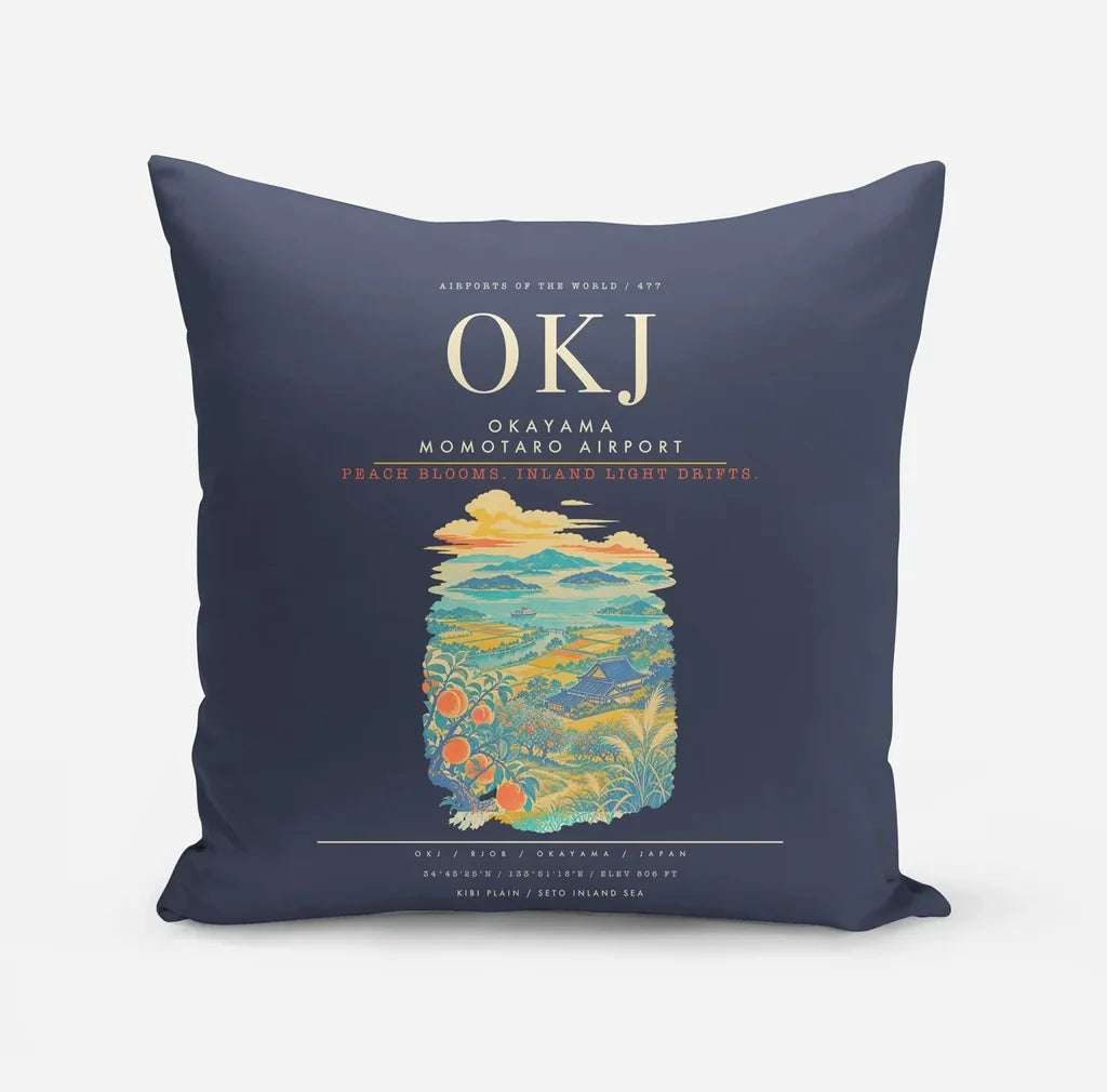 Okayama Momotaro Airport OKJ - Navy Blue
