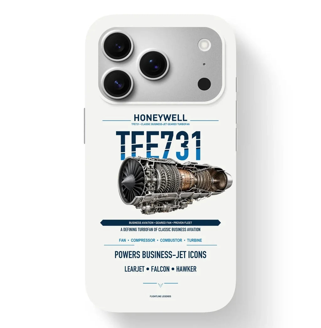 TFE731 Case design on white iphone case