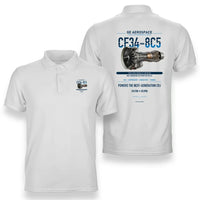 Thumbnail for CF34-8C5 design on white polo