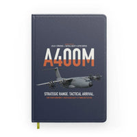 Thumbnail for Airbus A400M Atlas design on navy blue notebook