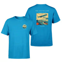 Thumbnail for VINTAGE G4324 - The Channel Dare - Double-Side T-Shirt design on turquoise double side t shirt