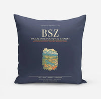Thumbnail for Manas International Airport Bishkek BSZ - Navy Blue
