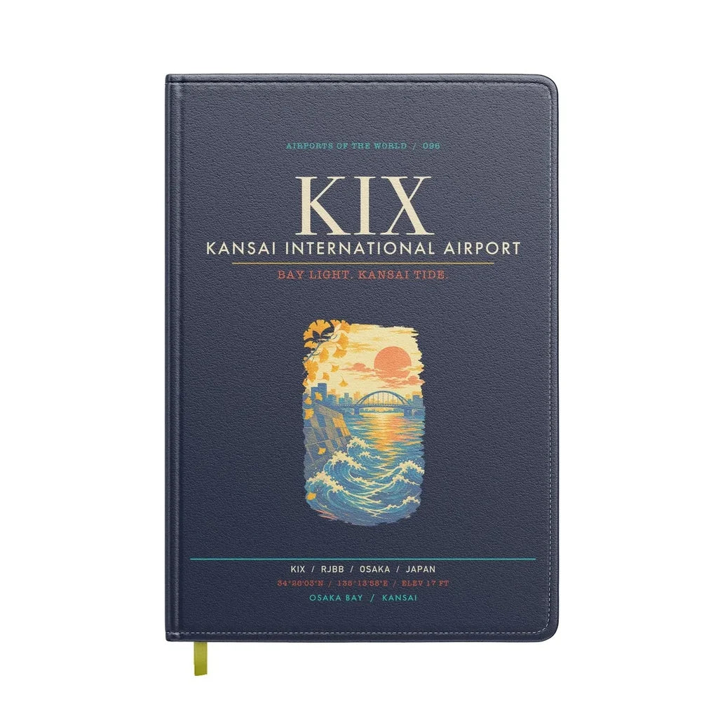 Osaka Kansai International Airport KIX - Navy Blue