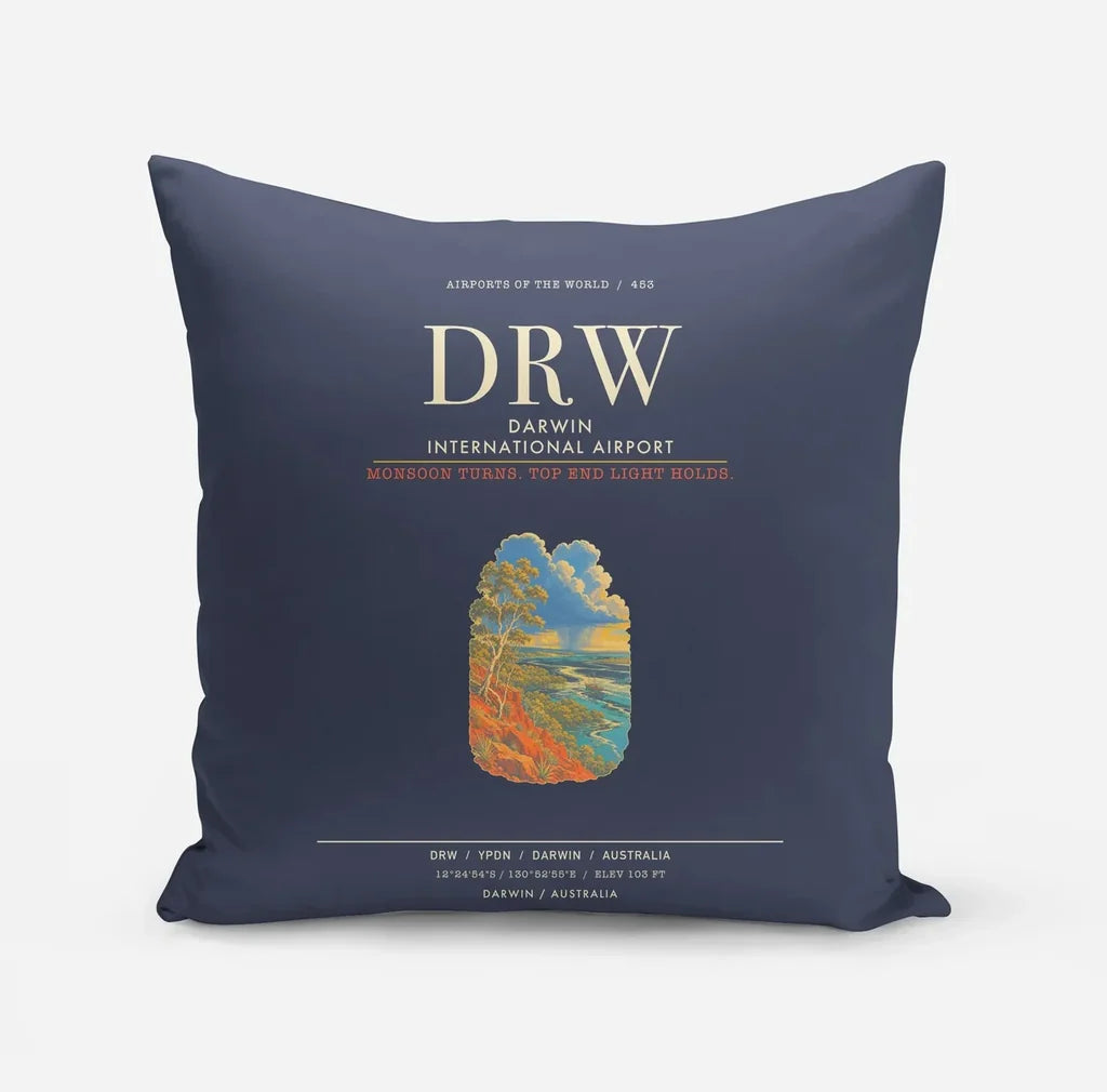 Darwin International Airport DRW - Navy Blue
