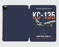 Thumbnail for KC-135 STRATOTANKER design on navy blue ipad tablet case