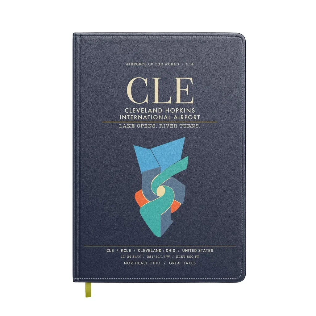 Cleveland Hopkins International Airport CLE - Navy Blue