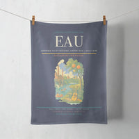 Thumbnail for Chippewa Valley Regional Airport (EAU) design on navy blue towel