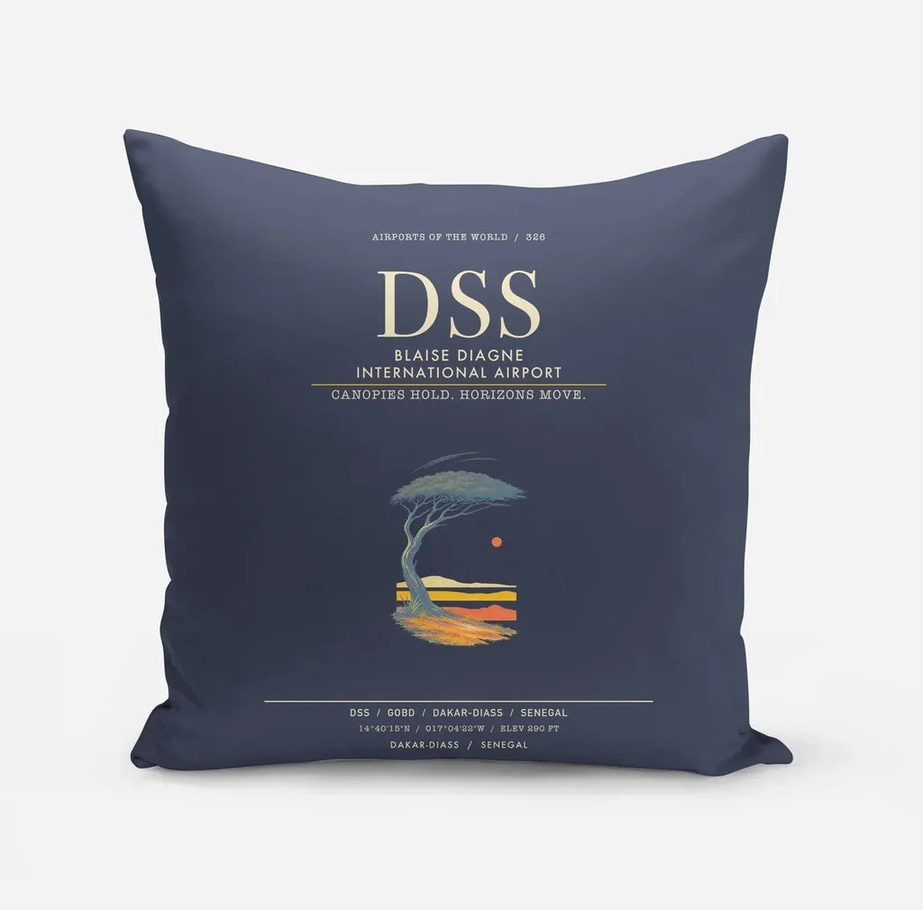 Blaise Diagne International Airport DSS  Dakar-Diass - Navy Blue