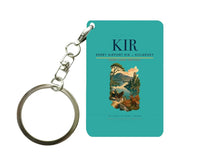 Thumbnail for Kerry Airport (KIR) design on turquoise key chain