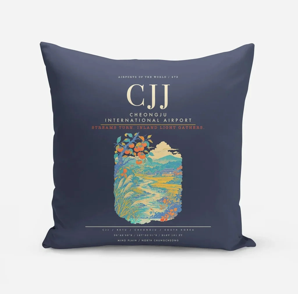 Cheongju International Airport CJJ - Navy Blue