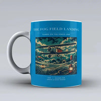 Thumbnail for VINTAGE G4150 - The Fog Field Landing - Ceramic Mug design on turquoise