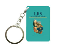 Thumbnail for Leros Municipal Airport (LRS) design on turquoise key chain