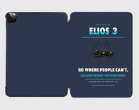Thumbnail for Flyability Elios 3 design on navy blue ipad tablet case