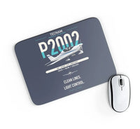 Thumbnail for Tecnam P2002 Sierra MkII design on navy blue rectangle mouse pad