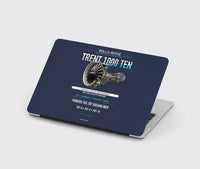 Thumbnail for TRENT 1000 TEN design on navy blue MacBook case