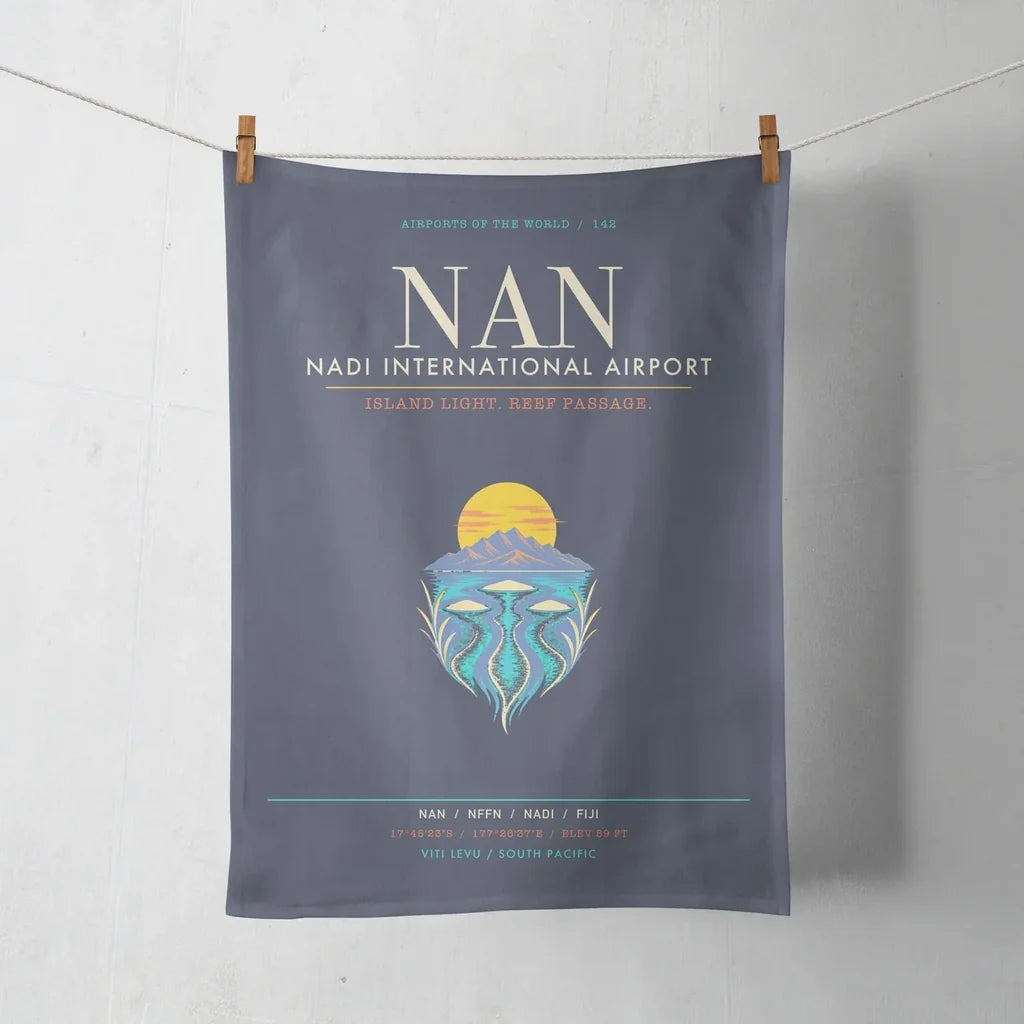 Nadi International Airport NAN - Mamanuca Sun-Passage - Navy Blue