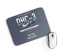 Thumbnail for DHC-3 Otter design on navy blue rectangle mouse pad