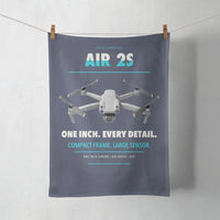 Thumbnail for DJI Air 2S design on navy blue towel