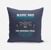 Thumbnail for DJI Mavic Pro design on navy blue pillow