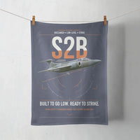 Thumbnail for Blackburn Buccaneer S2B design on navy blue towel