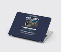 Thumbnail for CF6-80E1 design on navy blue MacBook case