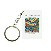 Thumbnail for VINTAGE G4072 - The Pearl Route - Designed Key Chain design on white