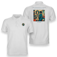 Thumbnail for VINTAGE G4305 - The Powder Room At Altitude - Double-Side Polo T-Shirt design on white