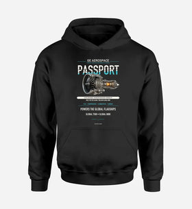 Single-Side Printing — GE PASSPORT Engine Double-Side Hoodie