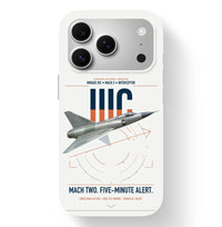 Thumbnail for Dassault Mirage IIIC design on white magsafe iphone case, for iPhone 17 Pro