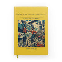 Thumbnail for VINTAGE G4311 - The Bicycle Messenger Handoff - Designed Notebooks design on yellow