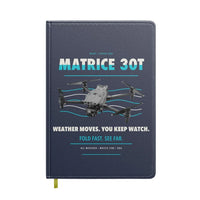 Thumbnail for DJI Matrice 30T design on navy blue notebook