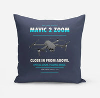 Thumbnail for DJI Mavic 2 Zoom design on navy blue pillow