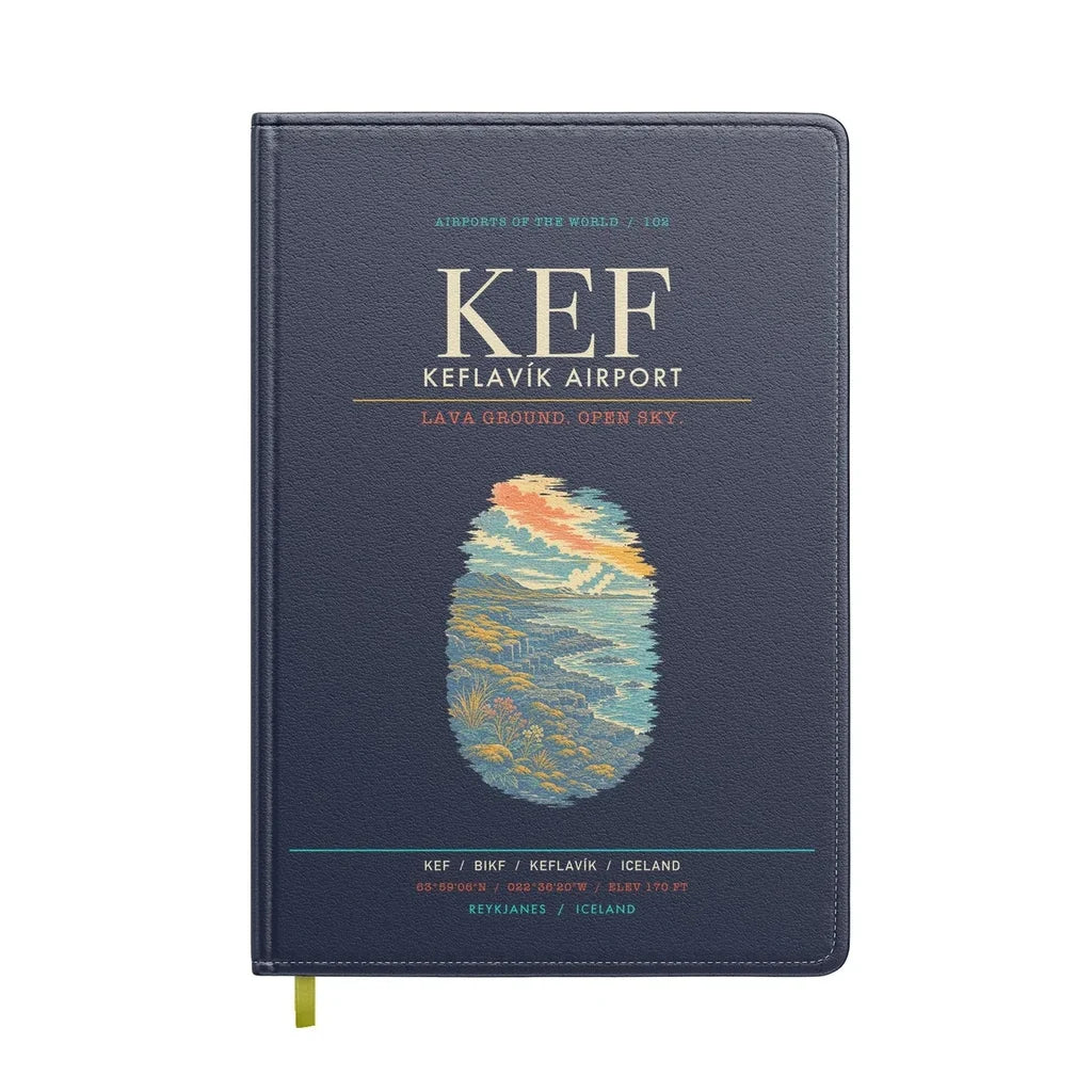 Keflavik Airport KEF - Navy Blue