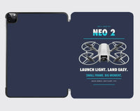 Thumbnail for DJI Neo 2 design on navy blue ipad tablet case