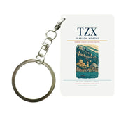 Thumbnail for Trabzon Airport TZX Key Chain design on white key chain