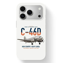 Thumbnail for C-46D Commando design on white magsafe iphone case, for iPhone 17 Pro