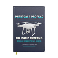 Thumbnail for DJI Phantom 4 Pro V2.0 design on navy blue notebook