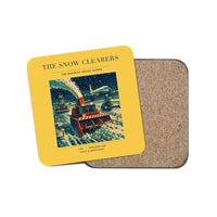 Thumbnail for The Snow Clearers - Designed Coasters design on yellow 1-piece