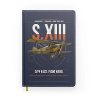 Thumbnail for SPAD S.XIII C.1 design on navy blue notebook