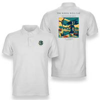 Thumbnail for VINTAGE G4267 - The Wheel Well Nap - Double-Side Polo T-Shirt design on white