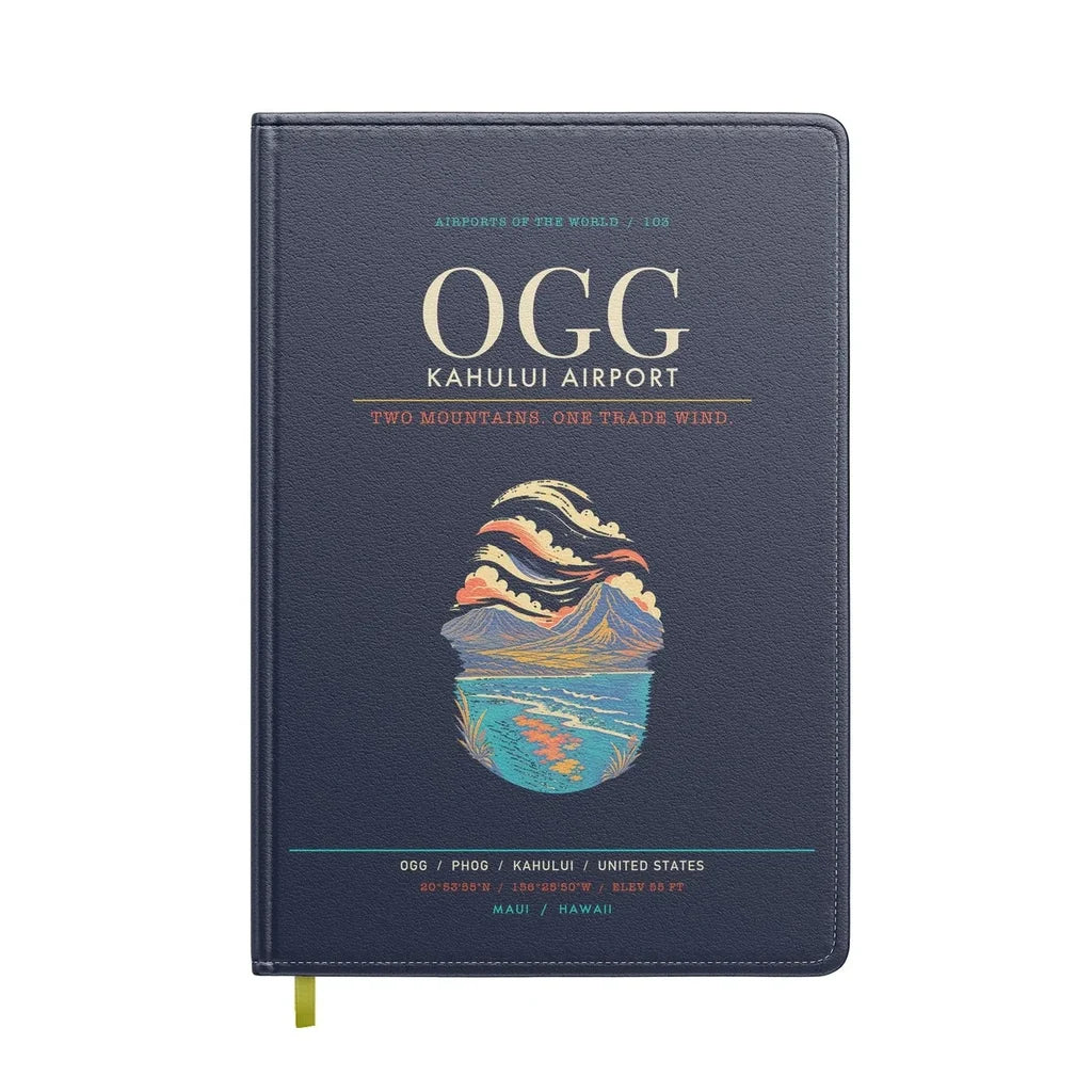 Kahului Airport OGG - Navy Blue