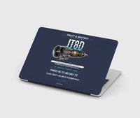 Thumbnail for JT8D design on navy blue MacBook case