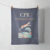 Thumbnail for Casper–Natrona County International Airport (CPR) design on navy blue towel