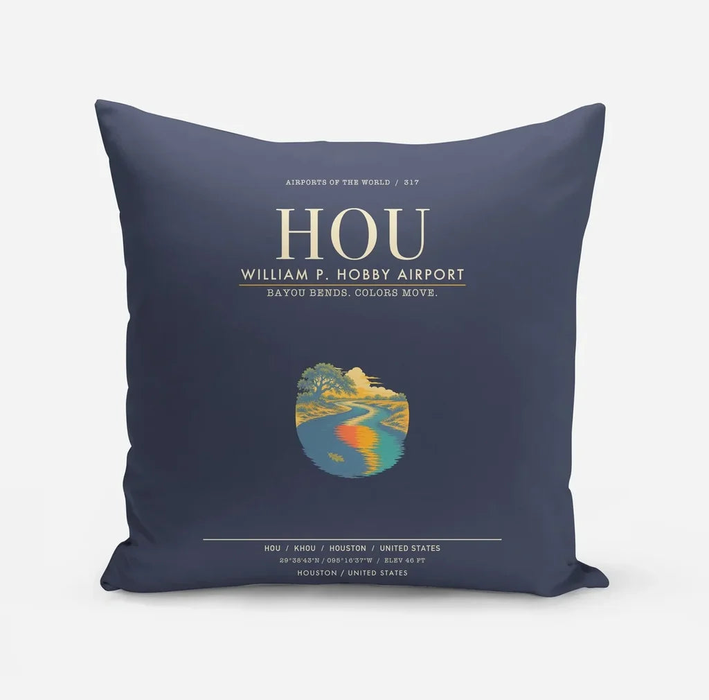 William P. Hobby Airport HOU  Houston - Navy Blue