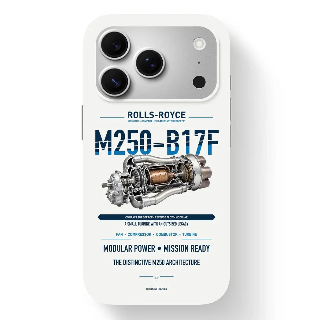 M250-B17F Case design on white iphone case