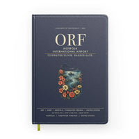 Thumbnail for Norfolk International Airport (ORF) design on navy blue notebook