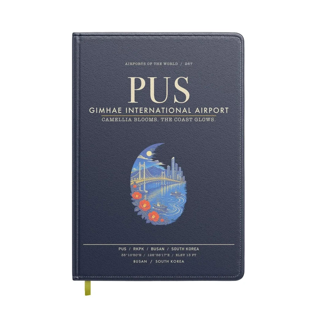 Gimhae International Airport Busan PUS - Navy Blue